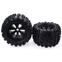 ZD Racing 1/8 Monster truck wheels tires Black