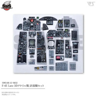 Zoukei Mura 1/48 F-4E Late 3D Acrylic Instrument Panels Set