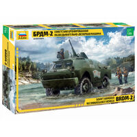 Zvezda 1/35 BRDM-2 Soviet armored reconnaissance vehicle Plastic Model Kit