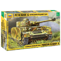 Zvezda 1/35 Panzer IV Ausf.G Plastic Model Kit