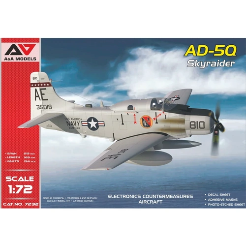 A&A Models 1/72 AD-5Q "SkyRaide" (ECM version) Plastic Model Kit