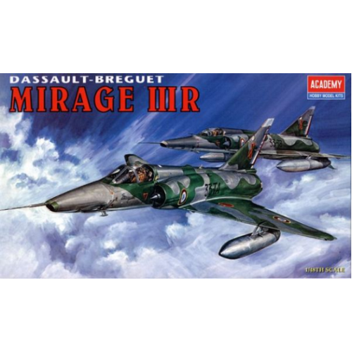 Academy 1/48 Mirage IIIR Fighter Plastic Model Kit [12248]