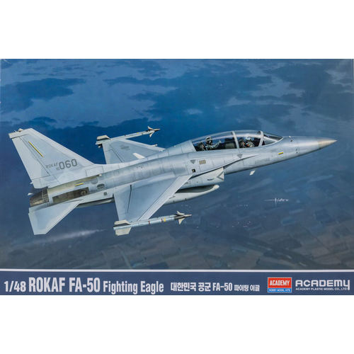 Academy 1/48 ROKAF FA-50 Fighting Eagle Plastic Model Kit