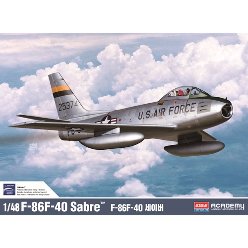Academy 1/48 F-86F-40 Sabre Plastic Model Kit