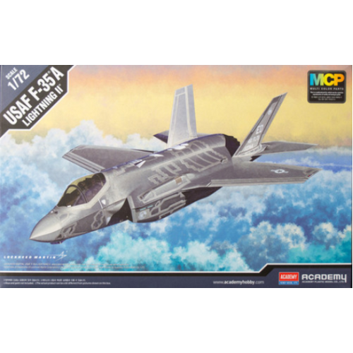 Academy 1/72 F-35A Lightning II MCP Plastic Model Kit *Aus Decals* [12507]