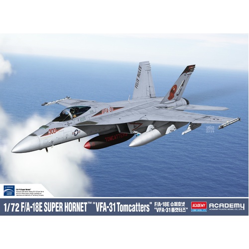 Academy 1/72 F/A-18E Super Hornet "VFA-31 Tomcatters" Plastic Model Kit