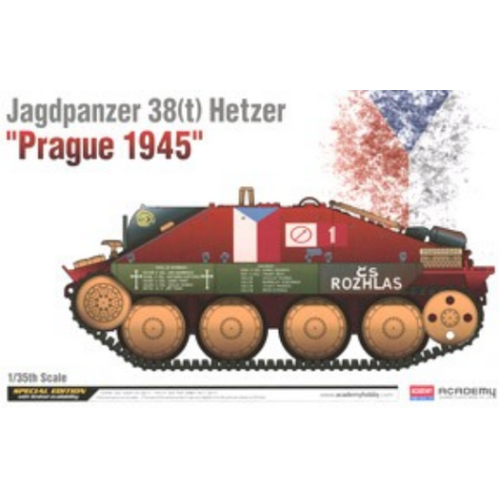 Academy 1/35 Hetzer "Prague 1945" Plastic Model Kit