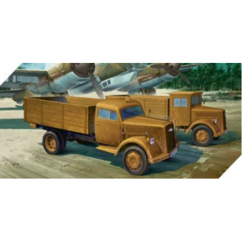 Academy 1/72 German Cargo Truck E/L Plastic Model Kit [13404]