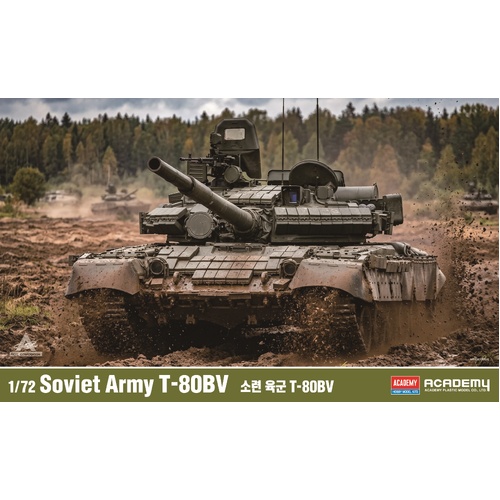 Academy 1/72 Soviet Army T-80BV Plastic Model Kit