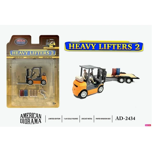 American Diorama 1/64 Heavy Lifters 2 Figure Set