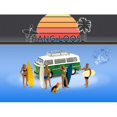 American Diorama 1/64 Hang Loose Figure Set