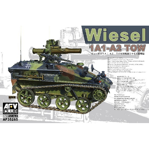 AFV Club 1/35 Wiesel 1A1-A2 Tow Plastic Model Kit [AF35265]