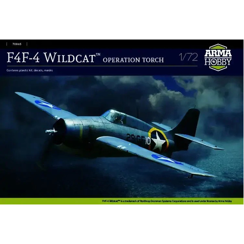 Arma Hobby 1/72 F4F-4 Wildcat "Operation Torch" Plastic Model Kit