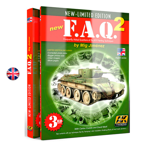 AK Interactive Book: F.A.Q 2 Limited Edition - English