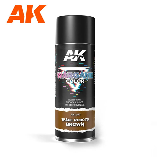 AK Interactive Space Robots Brown Spray Paint 400ml