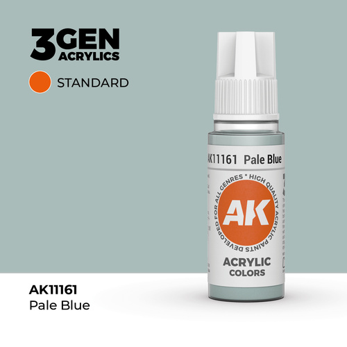 AK Interactive Pale Blue Acrylic Paint 17ml 3rd Generation