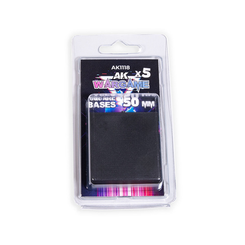 AK Interactive Square Bases 50x50mm x 5 units