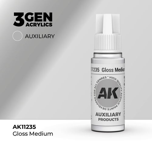 AK Interactive Gloss Medium 17ml 3rd Generation