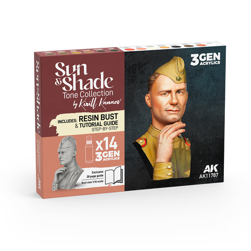 AK Interactive Signature Set: Sun & Shade Tone Collection by Kirill Kanaev