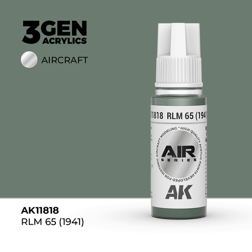 AK Interactive Air Series: RLM 65 (1941) Acrylic Paint 17ml 3rd Generation