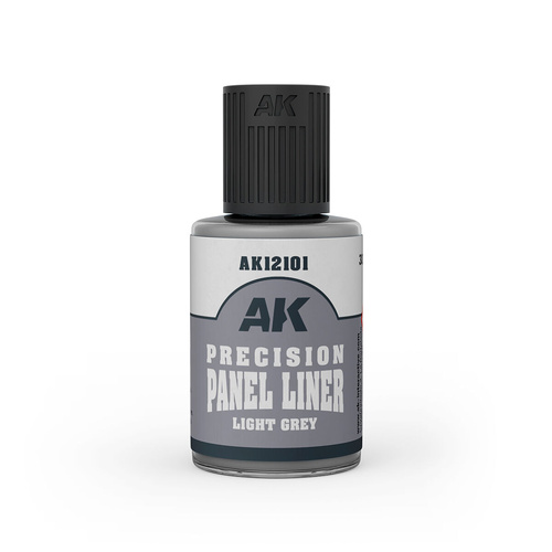 AK Interactive Precision Paneliner - Light Grey 30ml