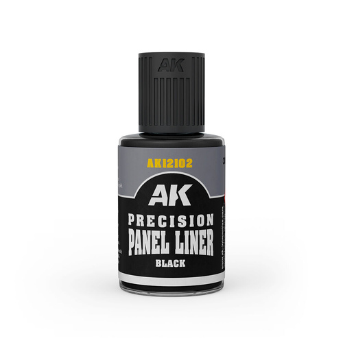 AK Interactive Precision Paneliner - Black 30ml