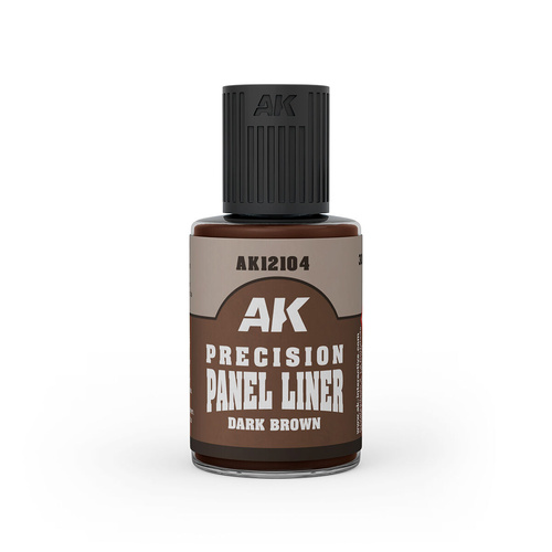 AK Interactive Precision Paneliner - Dark Brown 30ml