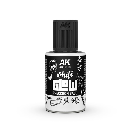 AK Interactive White Glow Precision Base 30ml