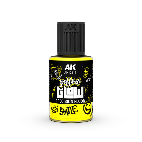 AK Interactive Yellow Glow Precision Fluor 30ml