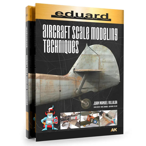 AK Interactive Book: Aircraft Scale Models Techniques (Eduard) - English