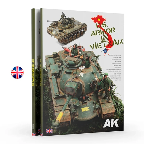 AK Interactive Book: Armor in Vietnam - English