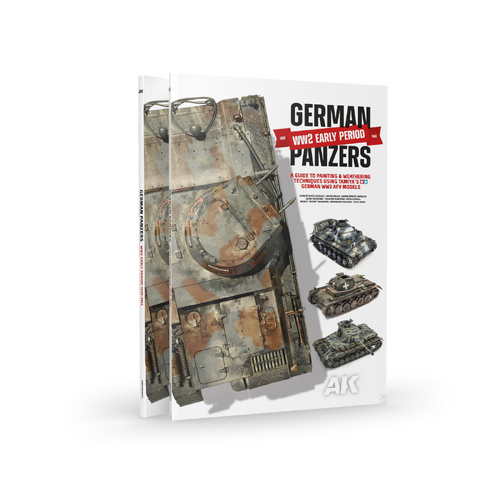 AK Interactive Book: German Panzers WW2 Early Period 1939-1942 English