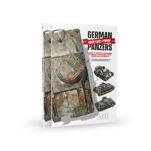 AK Interactive Book: German Panzers WW2 Early Period 1939-1942 English