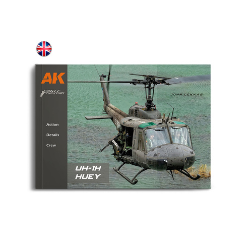 AK Interactive Book: UH-1H Huey - John Lekkas - English