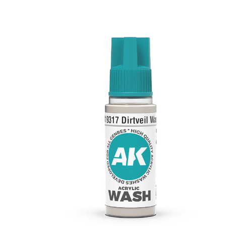 AK Interactive Acrylic Wash: Dirtveil Wash 18ml
