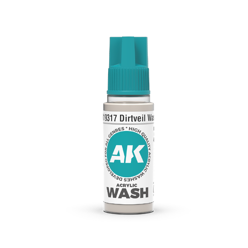 AK Interactive Acrylic Wash: Dirtveil Wash 18ml