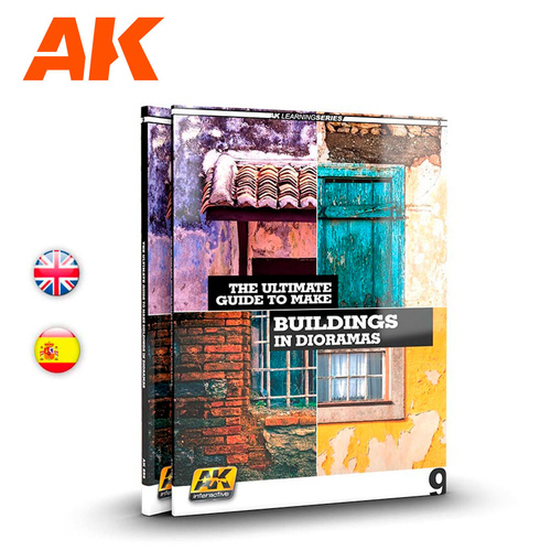 AK Interactive Book: Learning Series No.9 - Guide To Make Buildings In Dioramas English