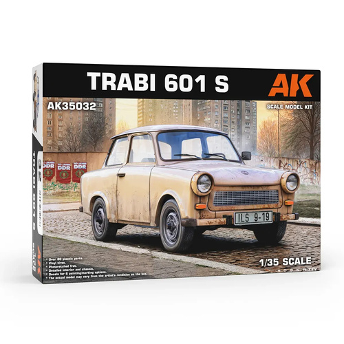 AK Interactive 1/35 Trabi 601 S Plastic Model Kit