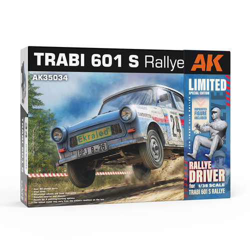 AK Interactive 1/35 Trabant 601 S Rallye (Special Limited Edition)