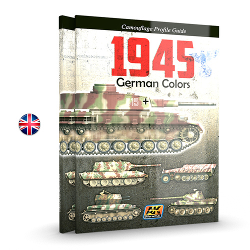 AK Interactive Book: 1945 German Colors Profile Guide - English