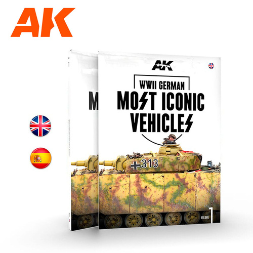 AK Interactive Book: WWII German Most Iconic SS Vehicles. Vol 1 - English
