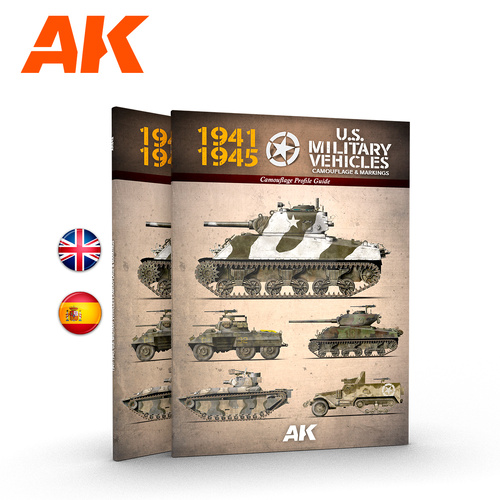 AK Interactive Book: 1941-1945 American Military Vehicles - English