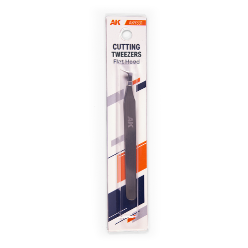 AK Interactive Cutting Tweezers Flat Head
