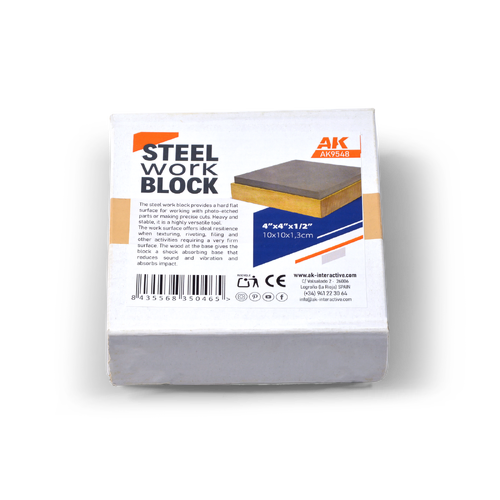 AK Interactive Steel Work Block 300mm