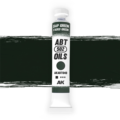 AK Interactive ABT 502: Sap Green / Faded Green 20ml Oil Paint