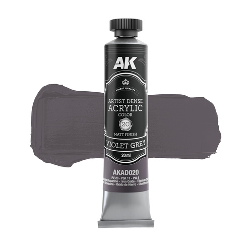 AK Interactive Artistic Dense Acrylic - Violet Grey