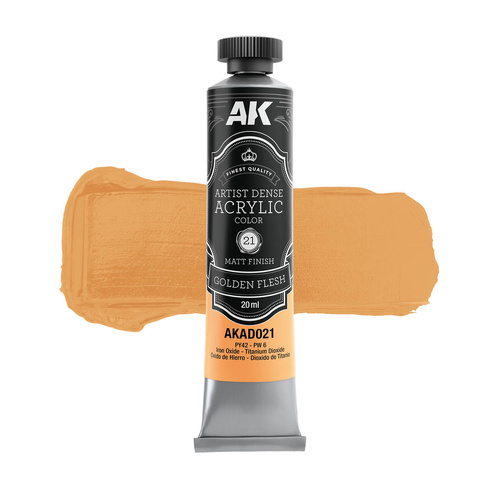 AK Interactive Artistic Dense Acrylic - Golden Flesh