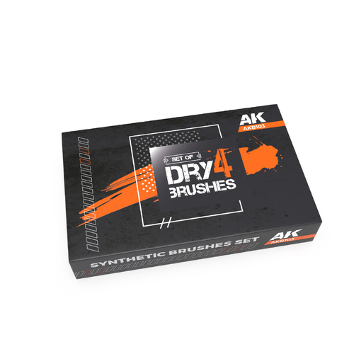 AK Interactive Dry Brushes Set