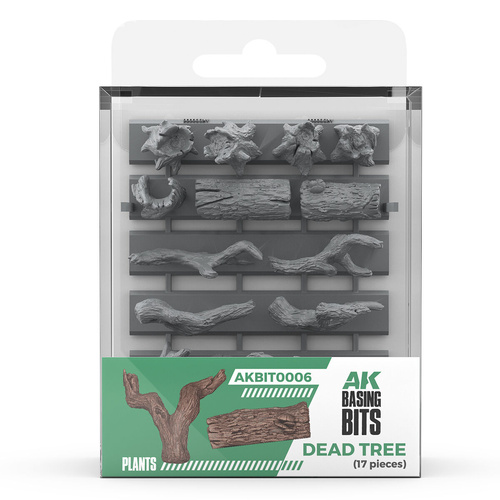 AK Interactive Basing Bits - Dead Tree Basing (17)