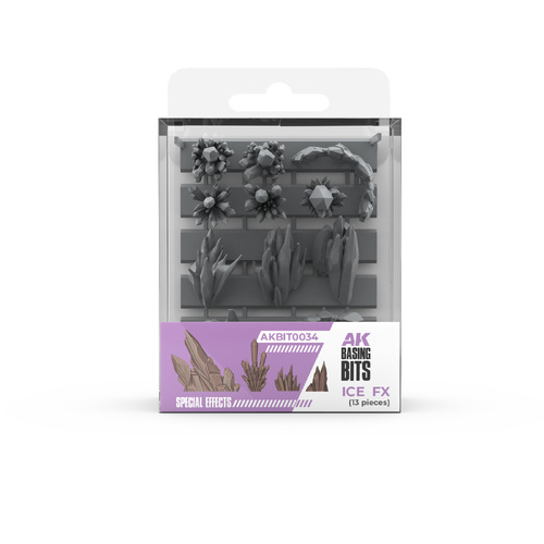 AK Interactive Basing Bits: Ice Fx